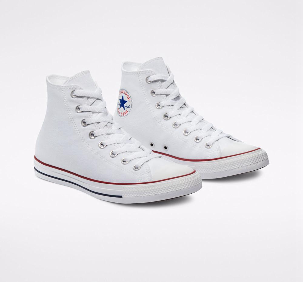 Dámské Vysoké Converse Chuck Taylor All Star Classic Unisex Bílé | 368140NGF