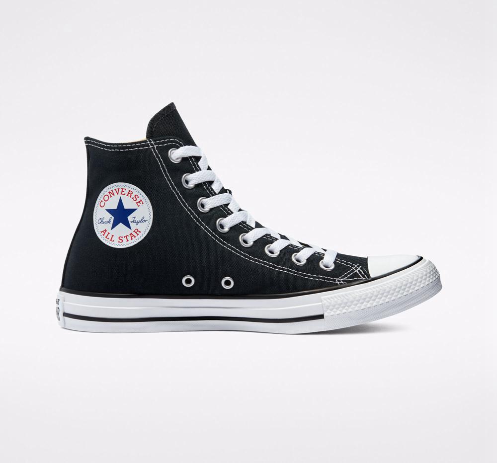 Dámské Vysoké Converse Chuck Taylor All Star Classic Unisex Černé | 623984TBW