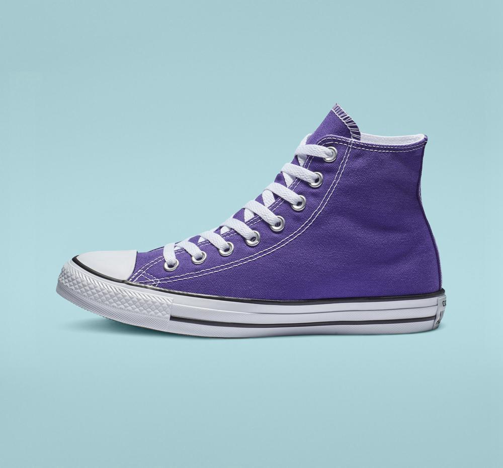 Dámské Vysoké Converse Chuck Taylor All Star Classic Unisex Fialové | 823567CNR