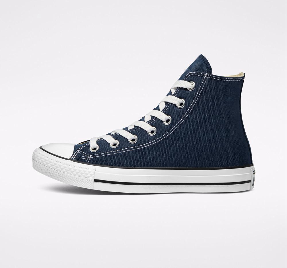 Dámské Vysoké Converse Chuck Taylor All Star Classic Unisex Tmavě Blankyt | 846051CMK