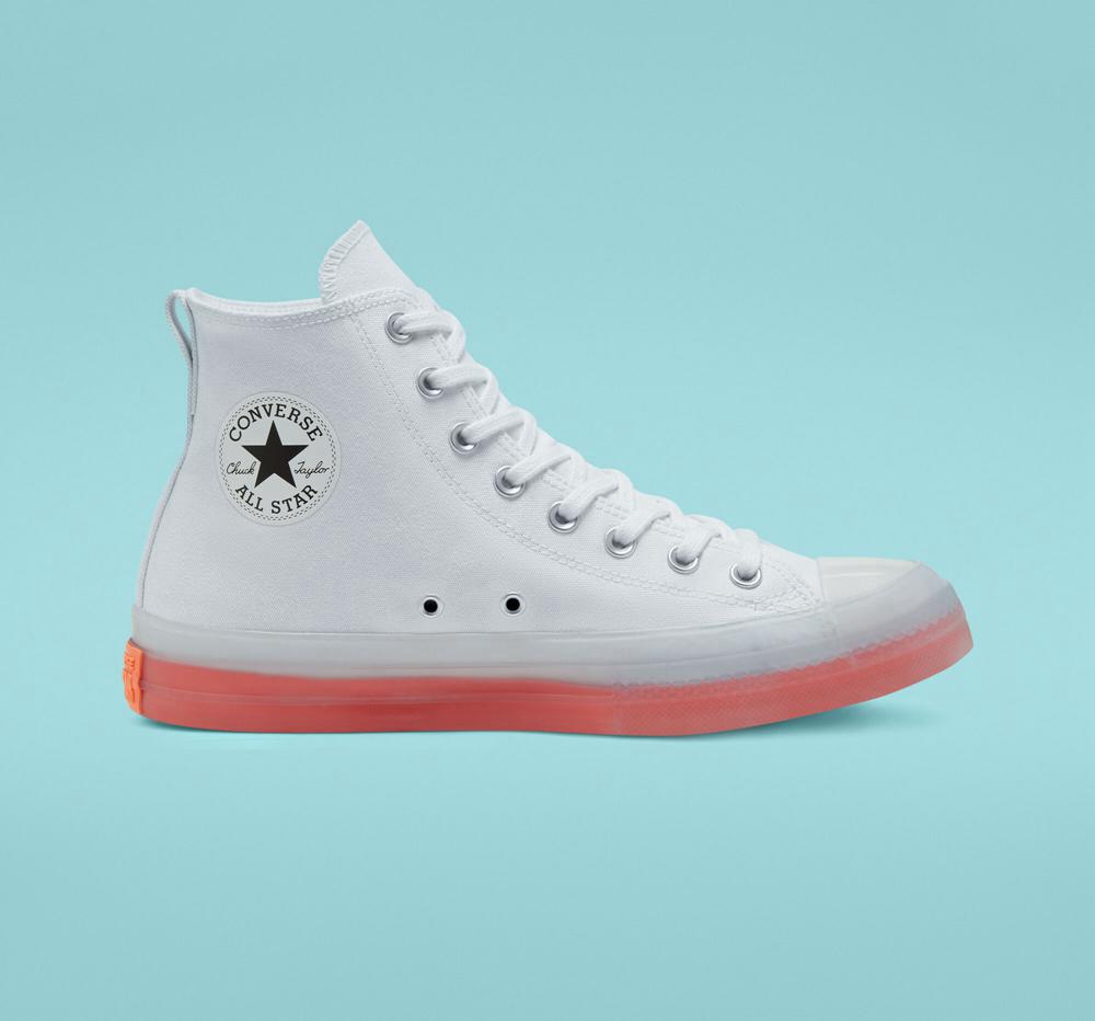 Dámské Vysoké Converse Chuck Taylor All Star Cx Unisex Bílé Mango | 963821OHS