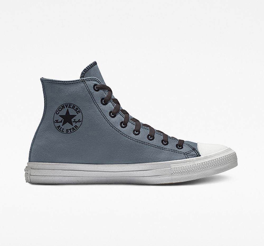 Dámské Vysoké Converse Custom Chuck Taylor All Star Surplus By You Unisex Coolgrey | 936072PTW