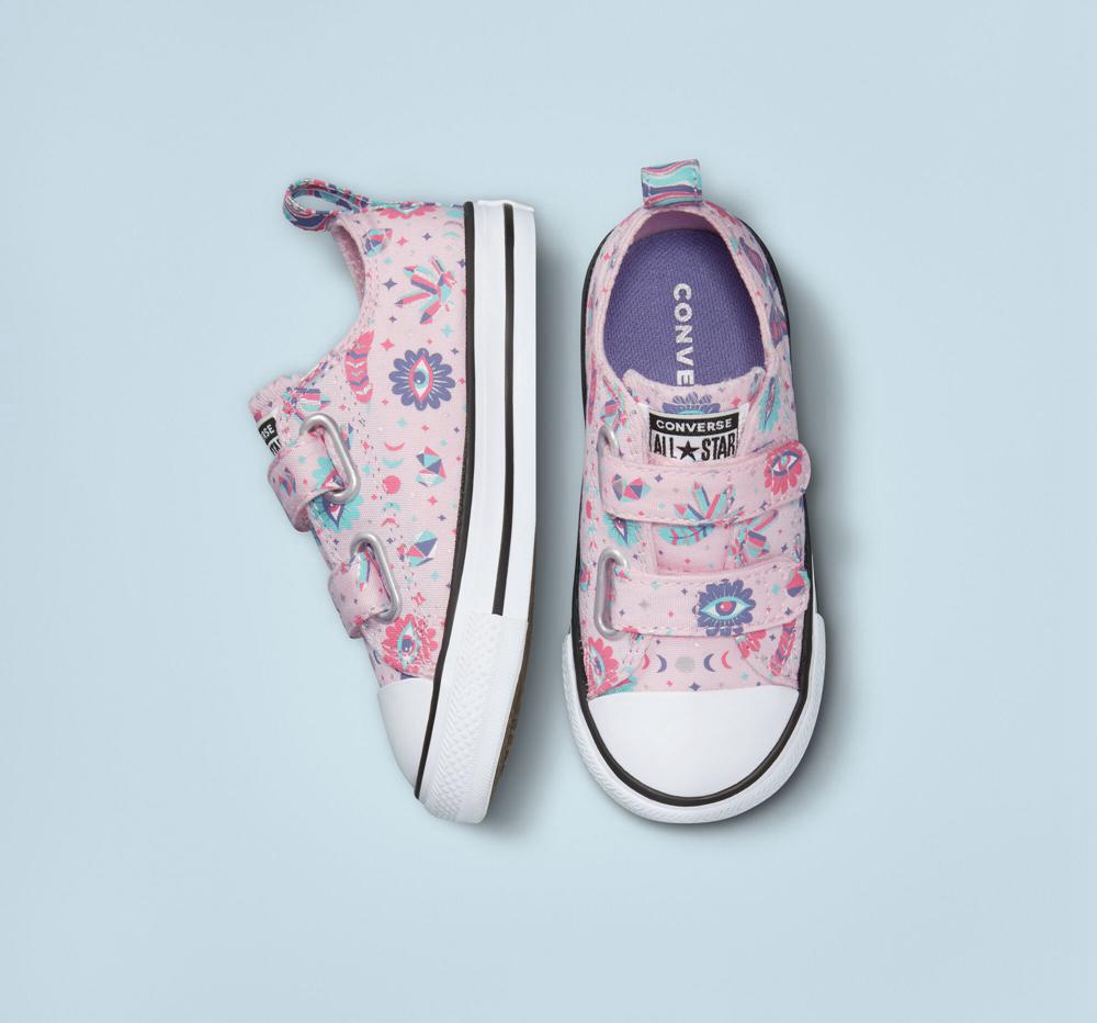 Dívčí Nízké Converse Chuck Taylor All Star Easy On Mystic Gems Toddler Růžové | 062745JET