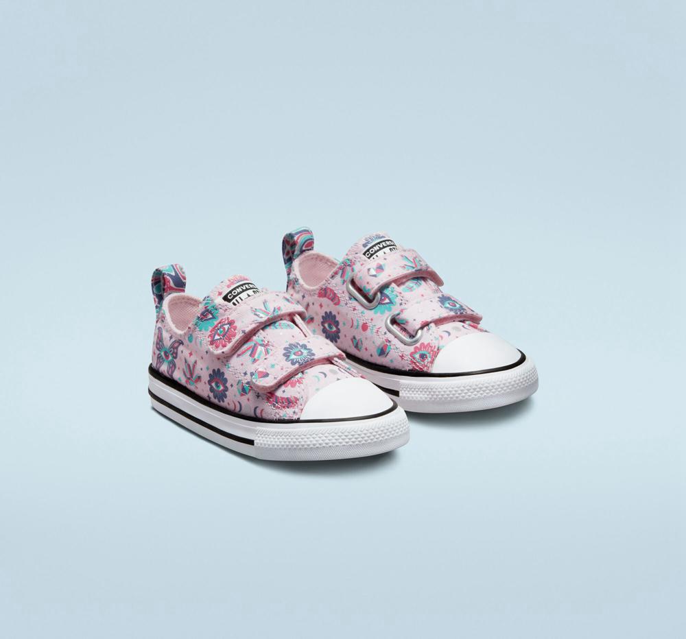 Dívčí Nízké Converse Chuck Taylor All Star Easy On Mystic Gems Toddler Růžové | 062745JET