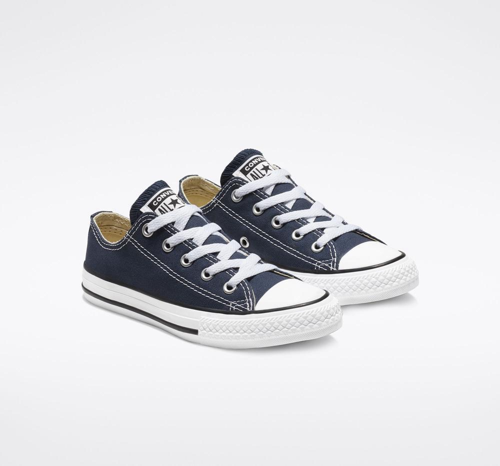 Dívčí Nízké Converse Chuck Taylor All Star Classic Little Kids Tmavě Blankyt | 270358KXQ