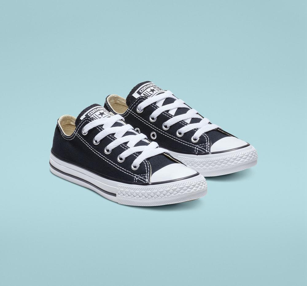 Dívčí Nízké Converse Chuck Taylor All Star Classic Little Kids Černé | 278593OPQ