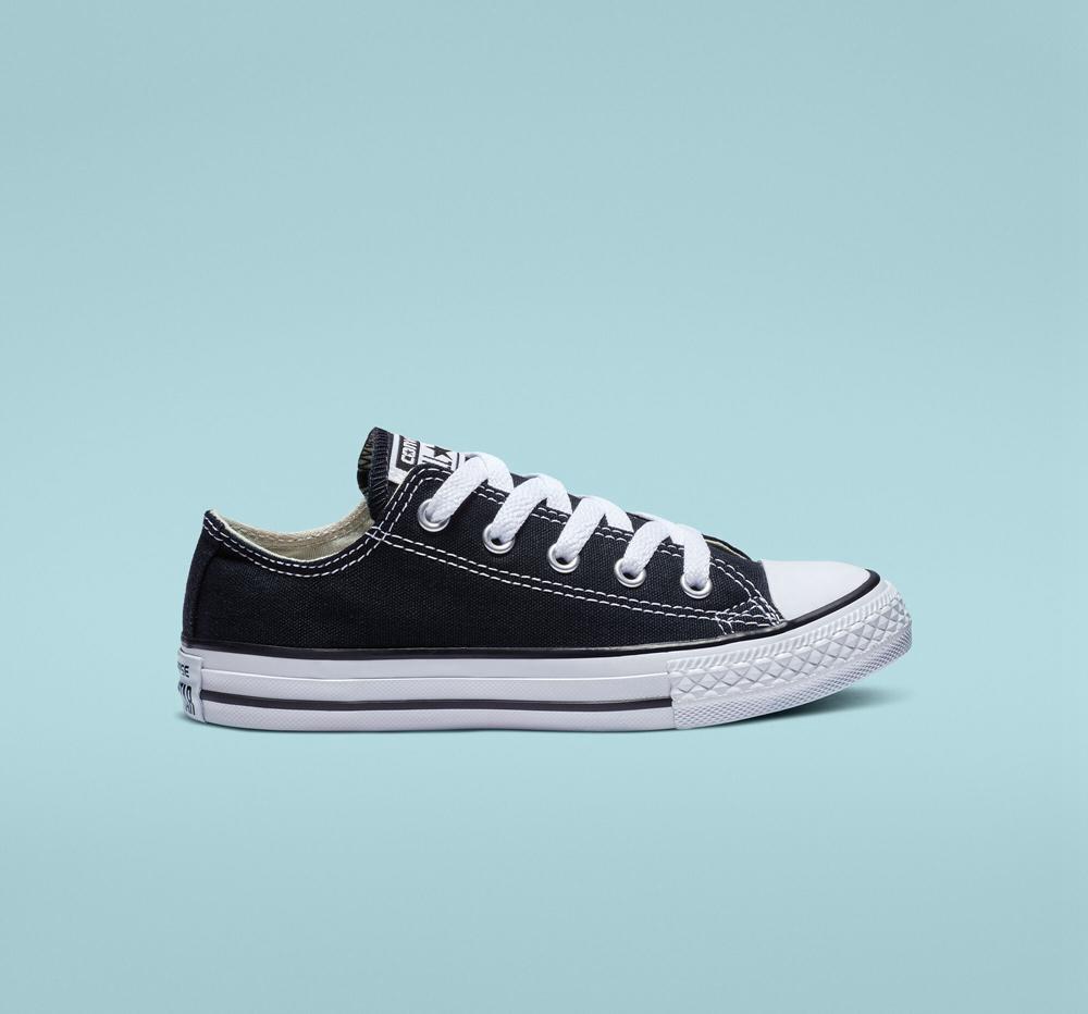 Dívčí Nízké Converse Chuck Taylor All Star Classic Little Kids Černé | 278593OPQ