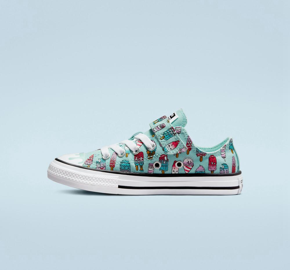 Dívčí Nízké Converse Chuck Taylor All Star Easy On Sweet Scoops Little Kids Světle Zelene Růžové | 315902UXV