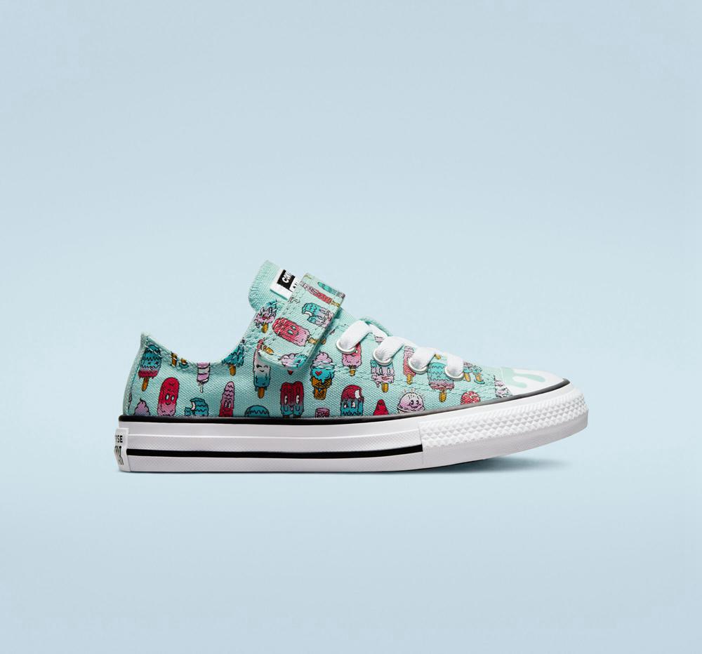 Dívčí Nízké Converse Chuck Taylor All Star Easy On Sweet Scoops Little Kids Světle Zelene Růžové | 315902UXV