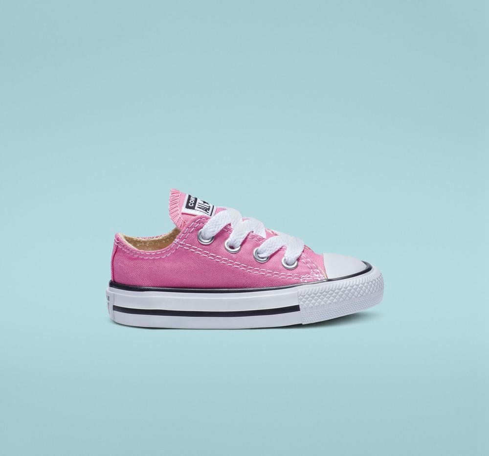 Dívčí Nízké Converse Chuck Taylor All Star Classic Toddler Růžové | 921475UZA