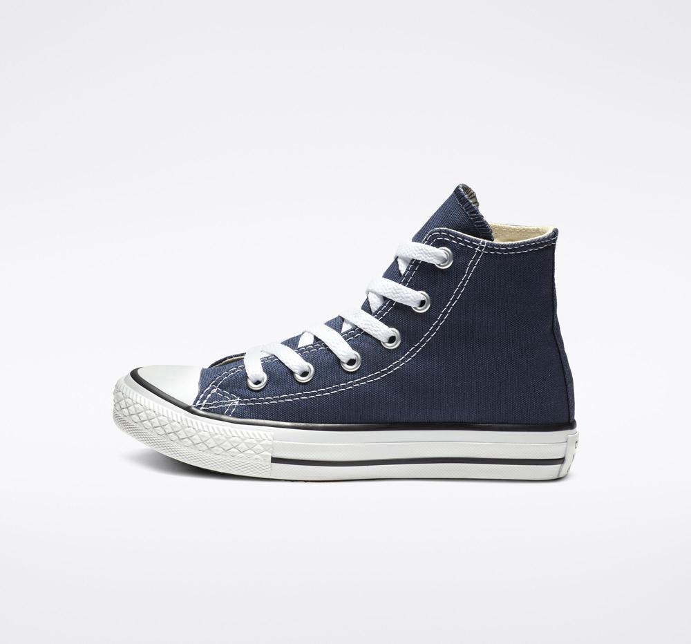 Dívčí Vysoké Converse Chuck Taylor All Star Classic Little Kids Tmavě Blankyt | 250974MFU