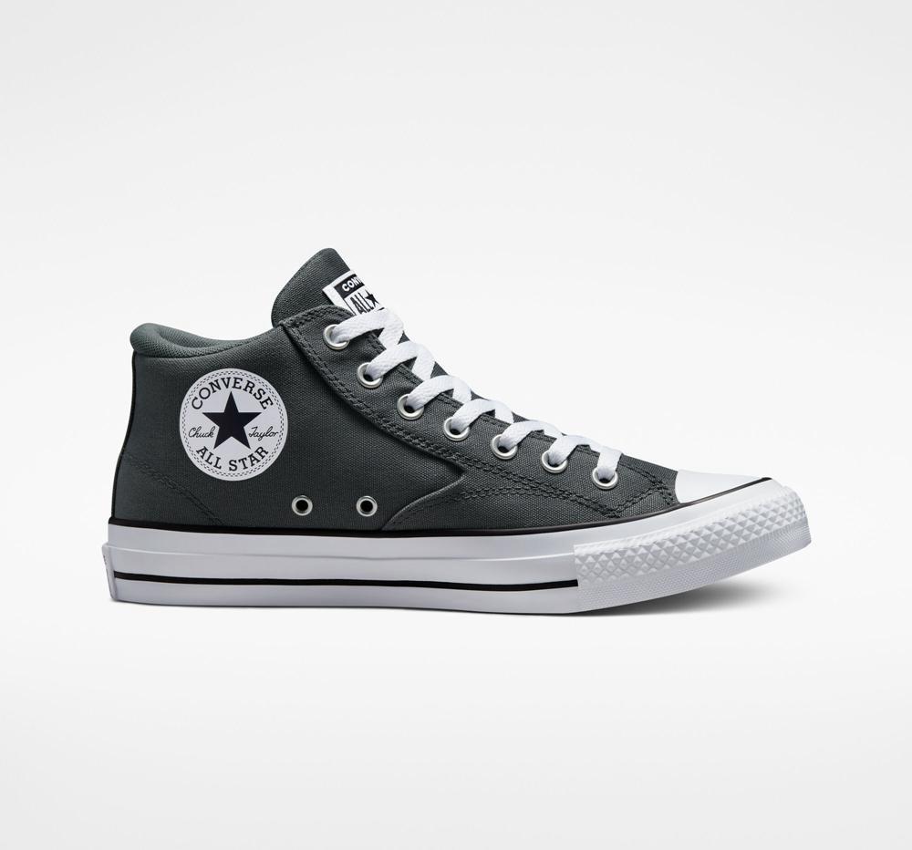 Pánské Nízké Converse Chuck Taylor All Star Malden Street Unisex Mid Šedé Bílé Černé | 260951BMG