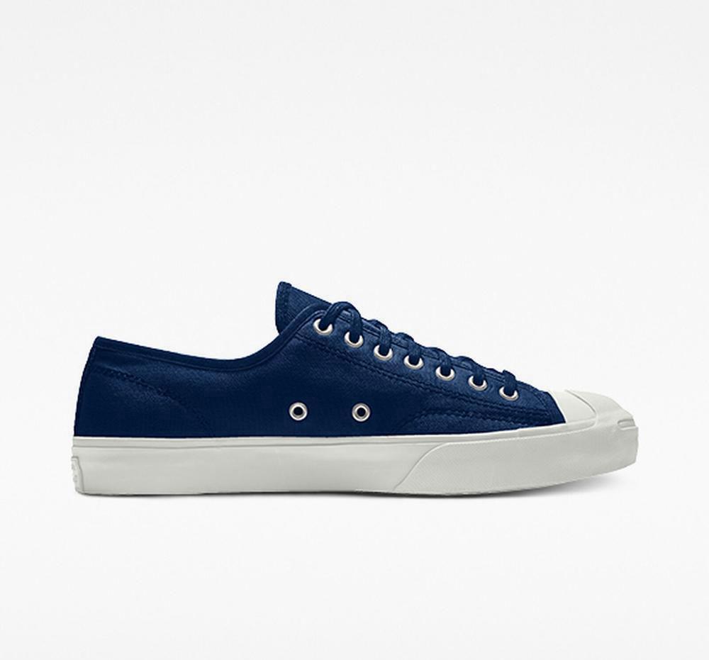 Pánské Nízké Converse Custom Jack Purcell Platene By You Unisex Tmavě Blankyt | 812795CHO