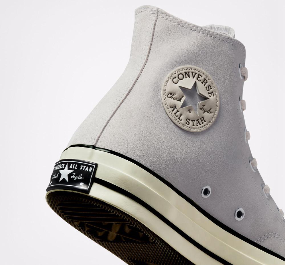 Pánské Vysoké Converse Chuck 70 Semišové Unisex Hnědožlutý Černé | 216537DQG