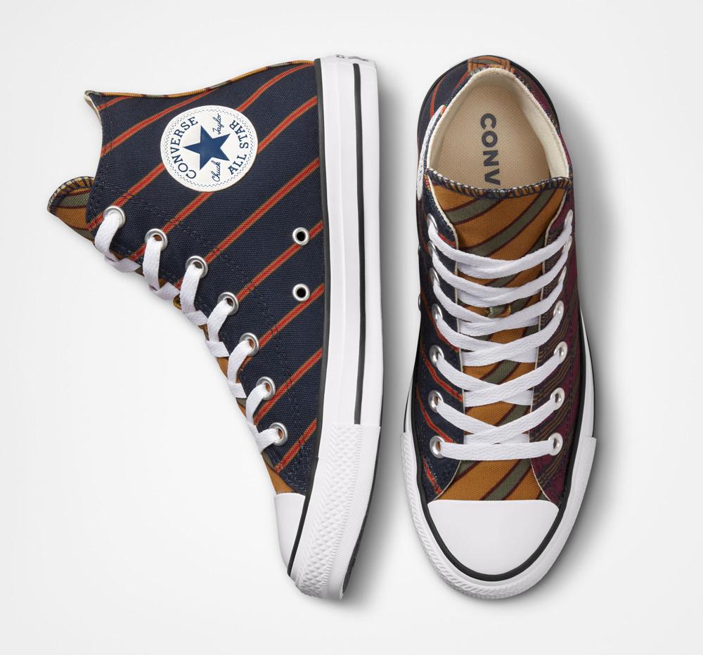 Pánské Vysoké Converse Chuck Taylor All Star Twisted Classics Unisex Fialové Tmavě | 297468XBW