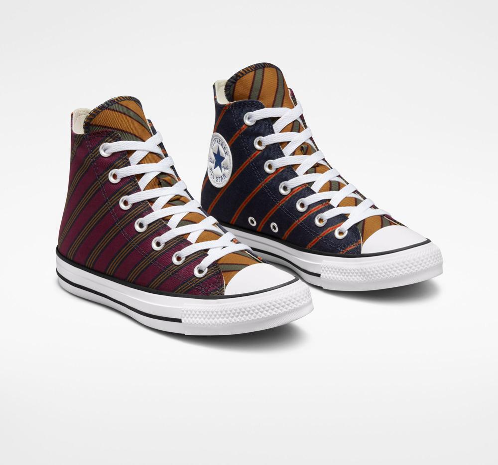 Pánské Vysoké Converse Chuck Taylor All Star Twisted Classics Unisex Fialové Tmavě | 297468XBW