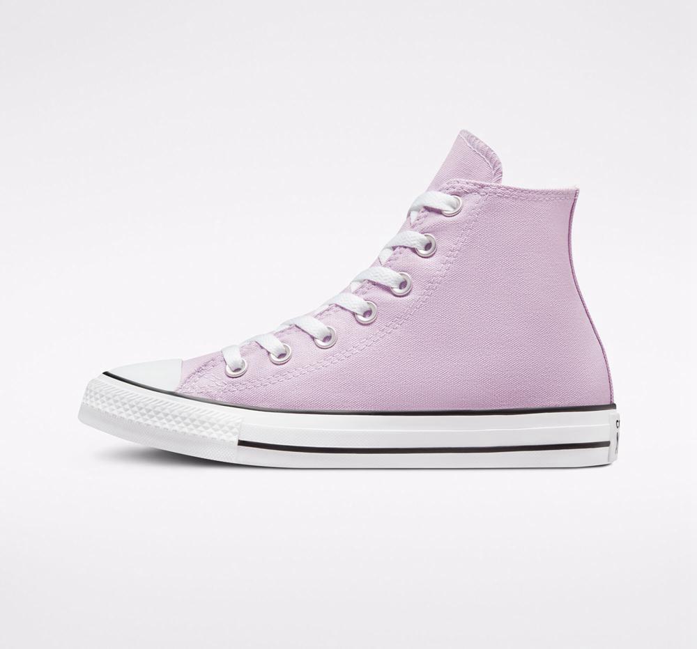 Pánské Vysoké Converse Chuck Taylor All Star Seasonal Color Unisex Fialové | 304286JQL