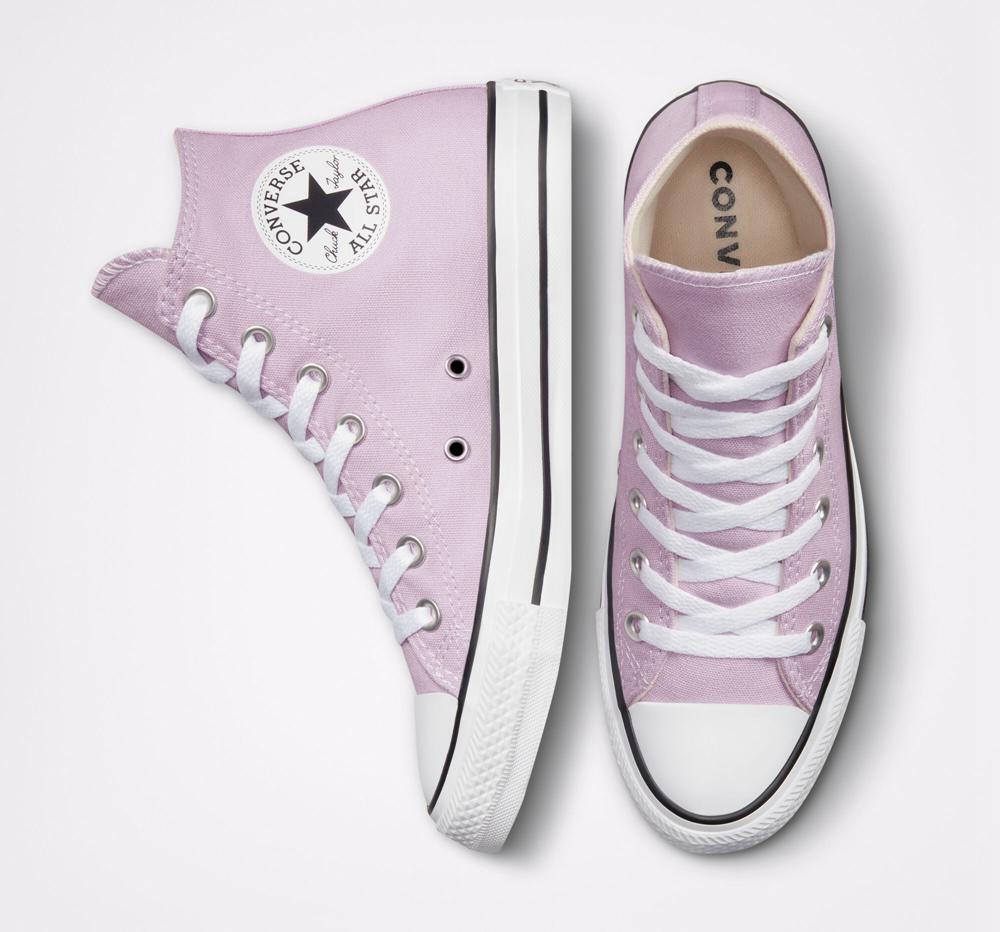 Pánské Vysoké Converse Chuck Taylor All Star Seasonal Color Unisex Fialové | 304286JQL