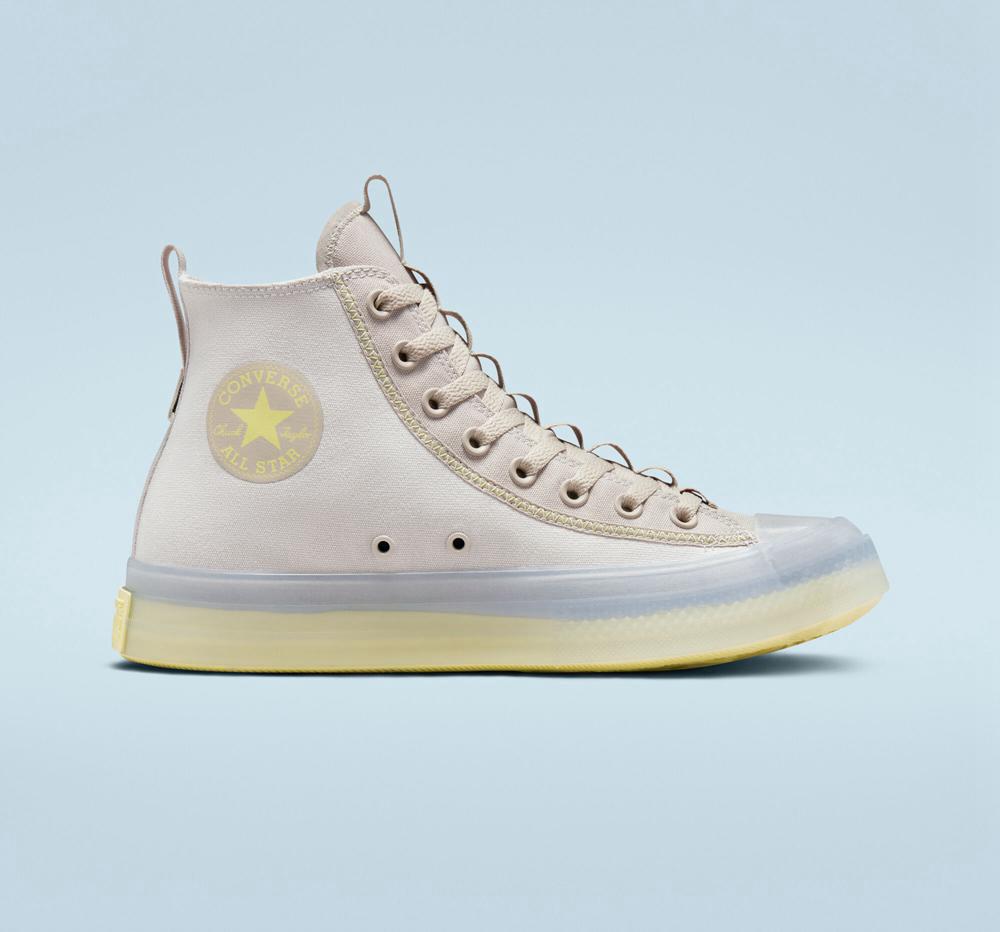 Pánské Vysoké Converse Chuck Taylor All Star Cx Explore Desert Sunset Unisex Hnědožlutý | 587012IPT