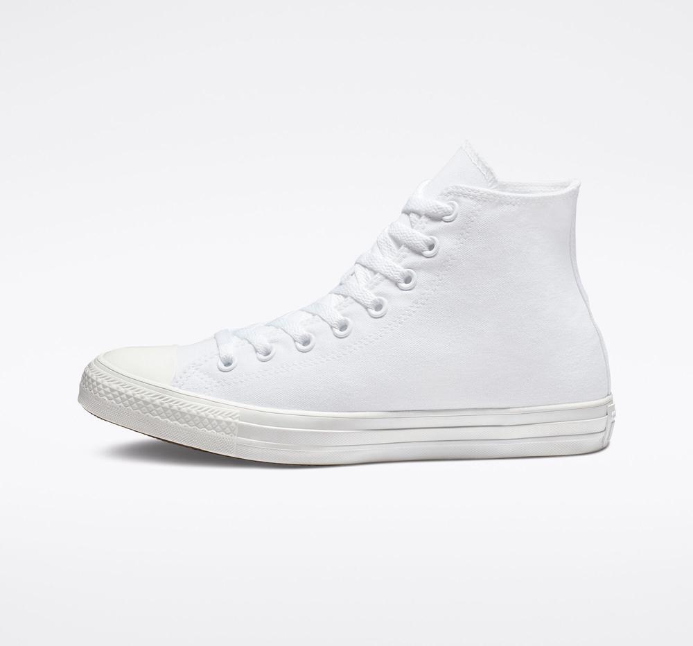 Pánské Vysoké Converse Chuck Taylor All Star Classic Unisex Bílé | 612350TFO