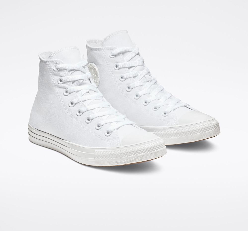 Pánské Vysoké Converse Chuck Taylor All Star Classic Unisex Bílé | 612350TFO