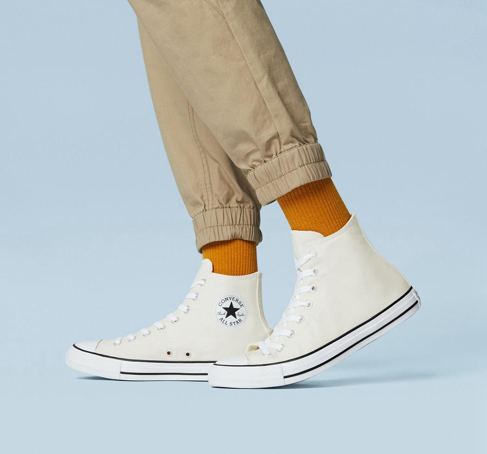 Pánské Vysoké Converse Chuck Taylor All Star Seasonal Color Unisex Hnědožlutý | 639105LSV