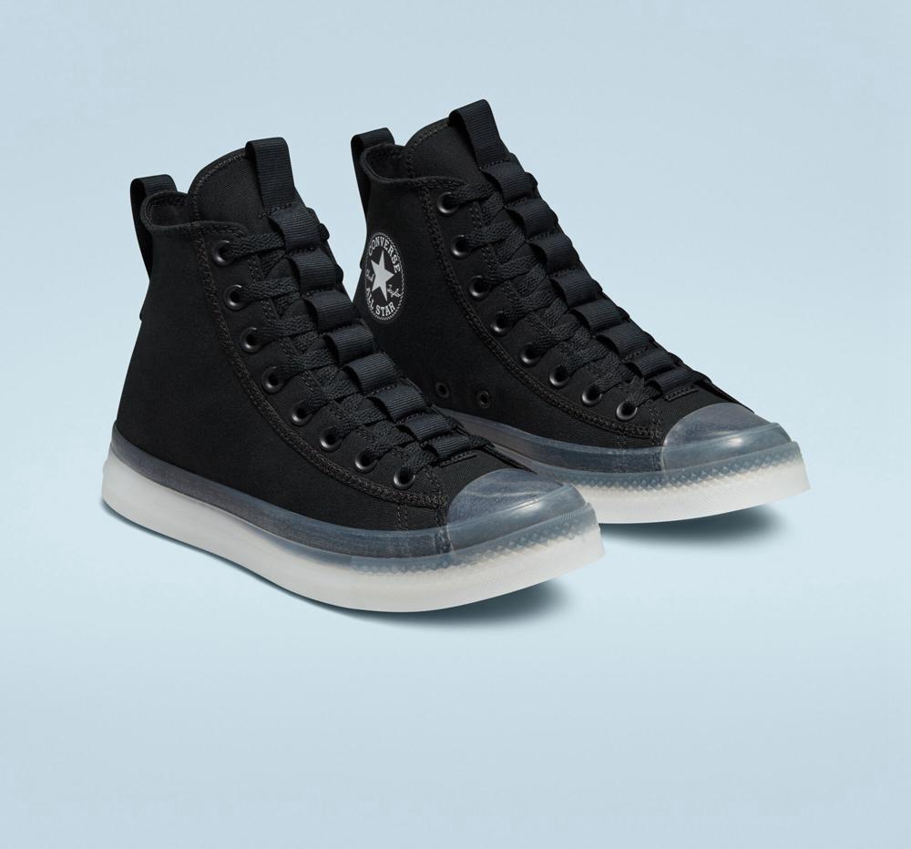 Pánské Vysoké Converse Chuck Taylor All Star Cx Explore Unisex Černé Černé Bílé | 805736JKD