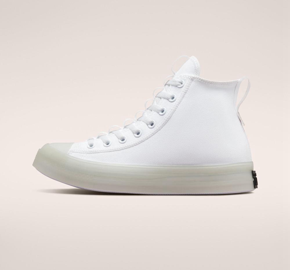 Pánské Vysoké Converse Chuck Taylor All Star Cx Explore Unisex Bílé Bílé Černé | 906538QBJ