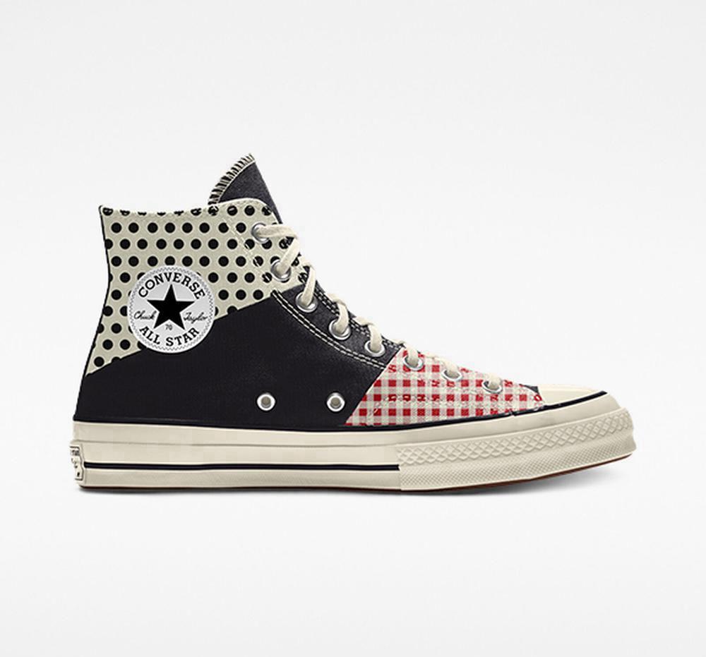 Pánské Vysoké Converse Custom Chuck 70 Patchwork By You Unisex Viacfarebný | 364957NCR