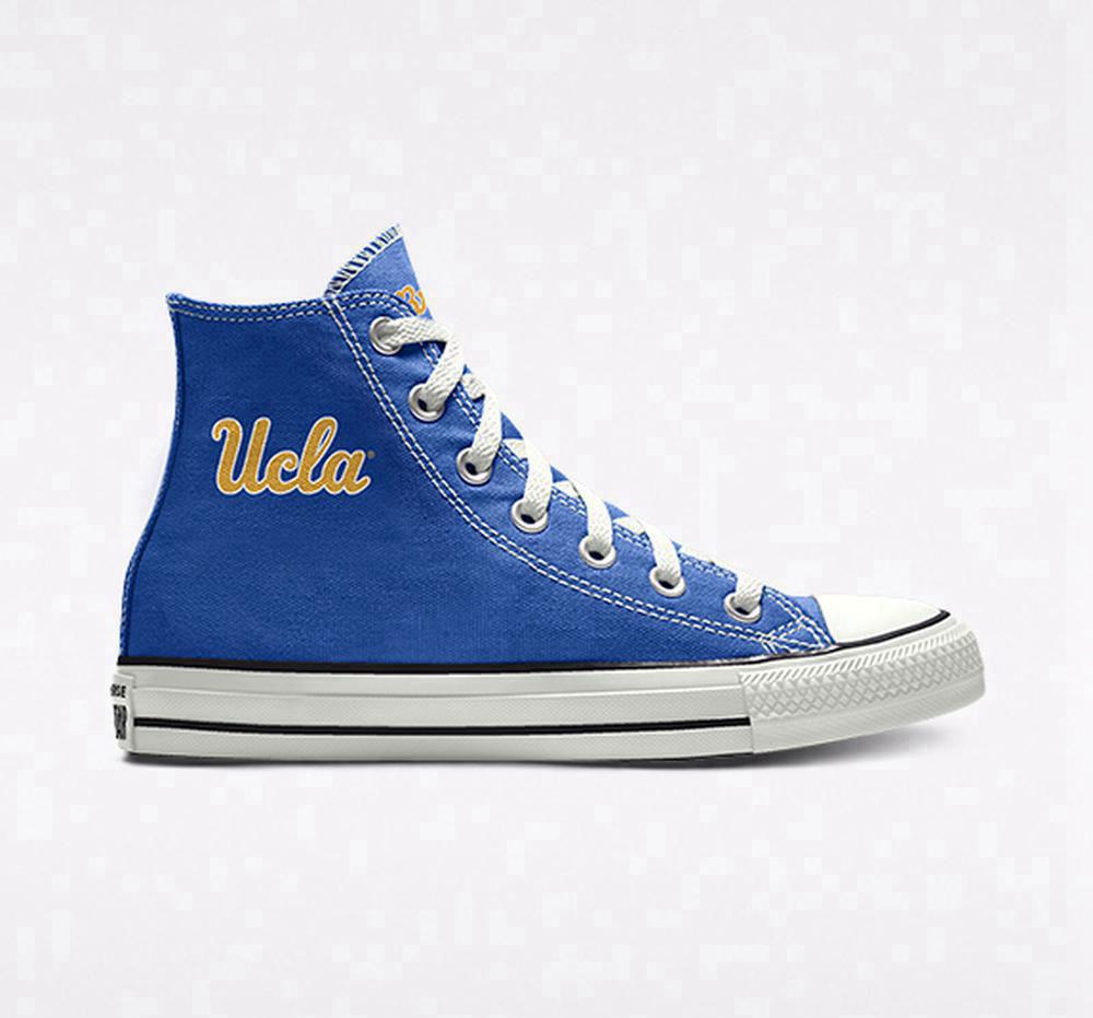 Pánské Vysoké Converse Custom Chuck Taylor All Star Ucla Bruins By You Unisex Blankyt | 274385IQW