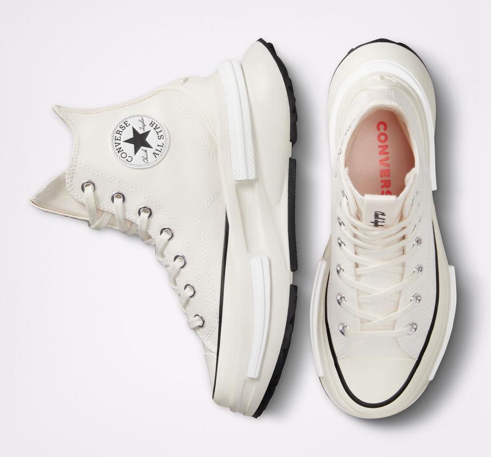 Pánské Vysoké Converse Run Star Legacy Cx Unisex Bílé Černé Bílé | 701543MLZ