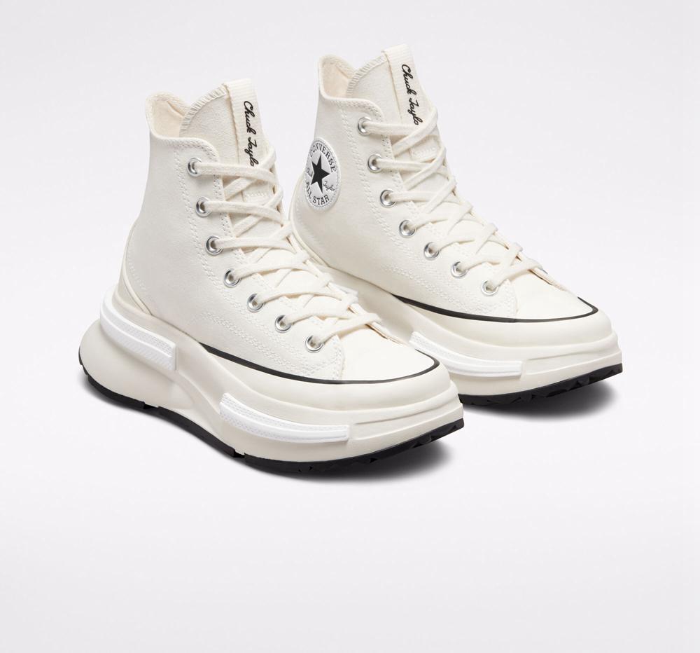 Pánské Vysoké Converse Run Star Legacy Cx Unisex Bílé Černé Bílé | 701543MLZ